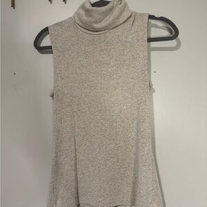 Banana Republic Soft Luxe Knit sleeveless turtle neck